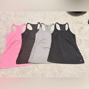 4 pack Gapfit Breathe Maternity Women's Racerback Tank Top Set